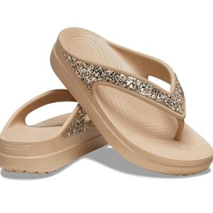 Sloane Glitter crocs